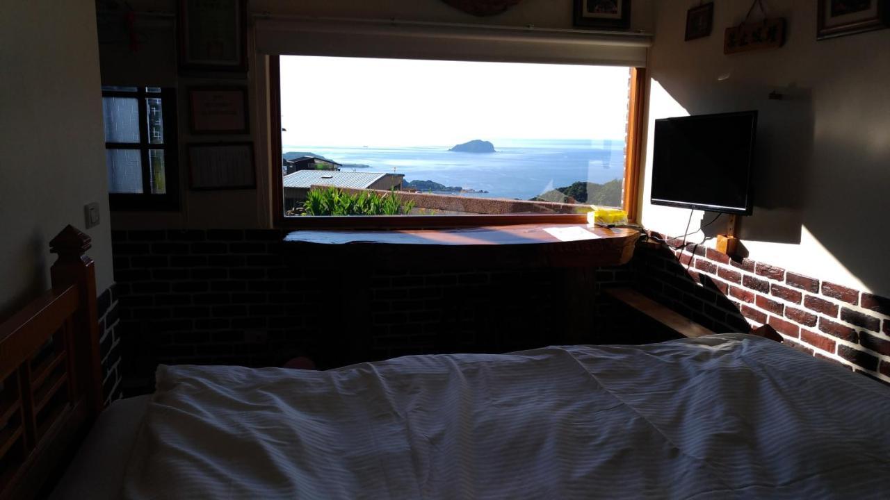 九份山海灣民宿 I 近老街 L 海景檜木房 Esterno foto