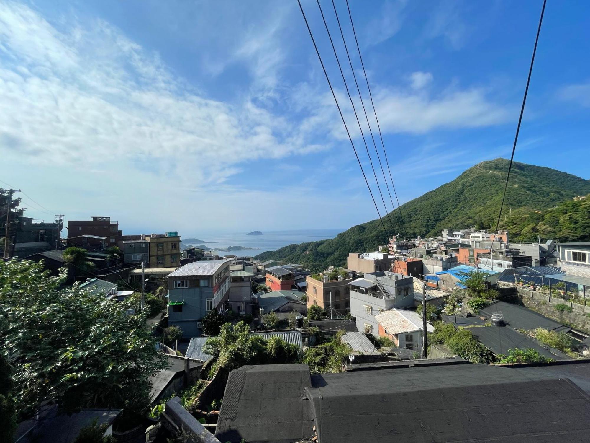 九份山海灣民宿 I 近老街 L 海景檜木房 Esterno foto