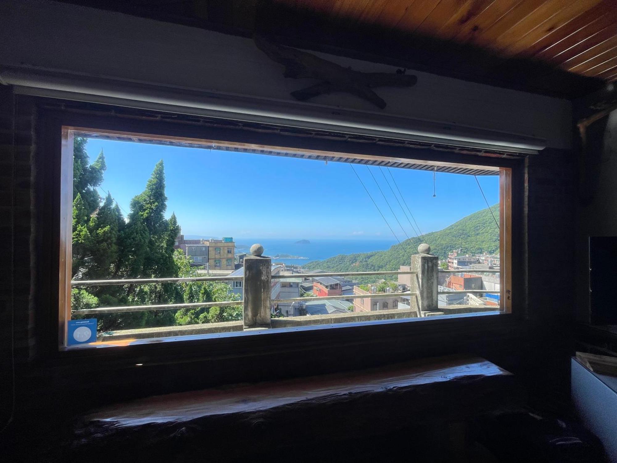 九份山海灣民宿 I 近老街 L 海景檜木房 Esterno foto