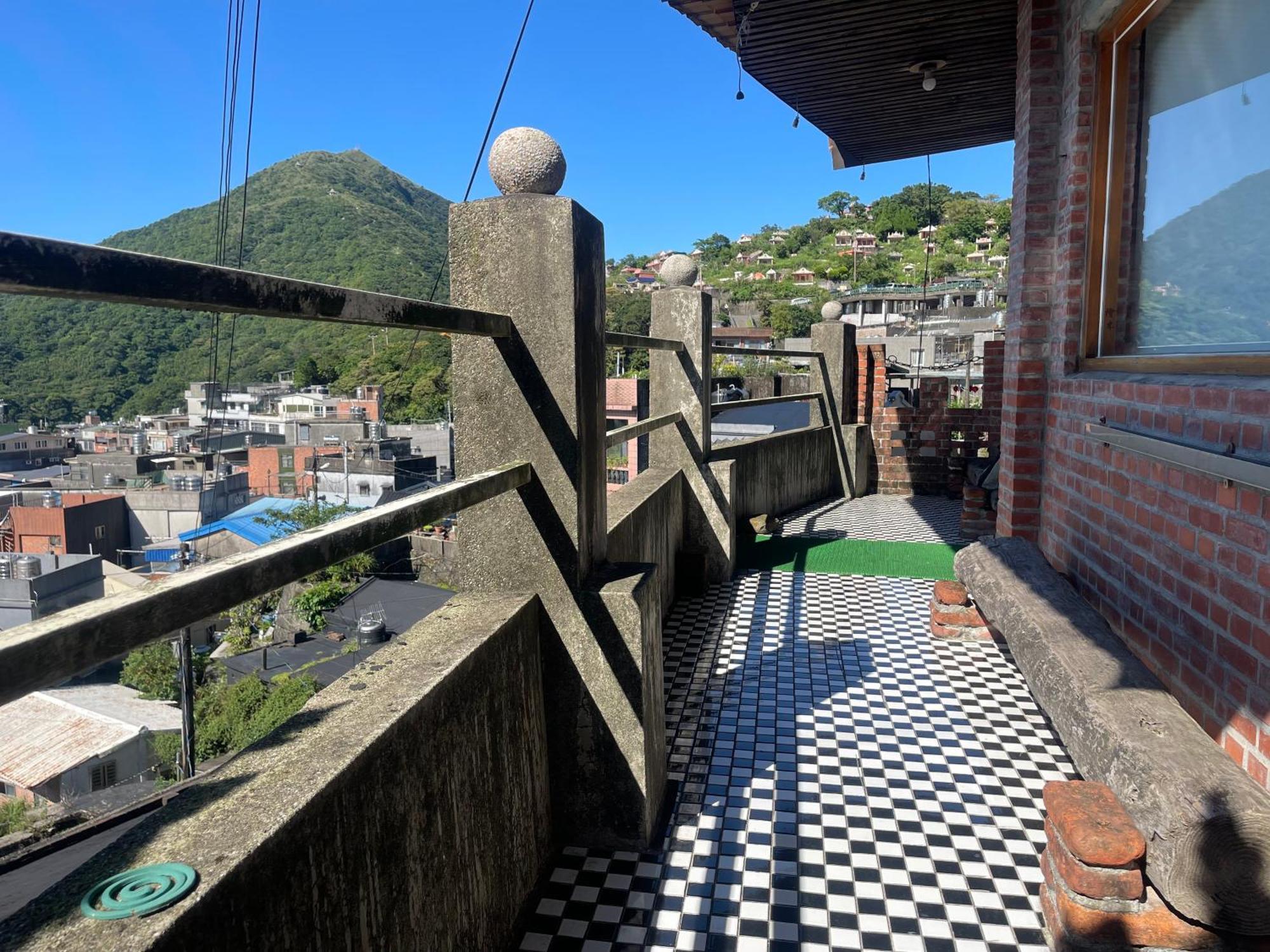 九份山海灣民宿 I 近老街 L 海景檜木房 Esterno foto