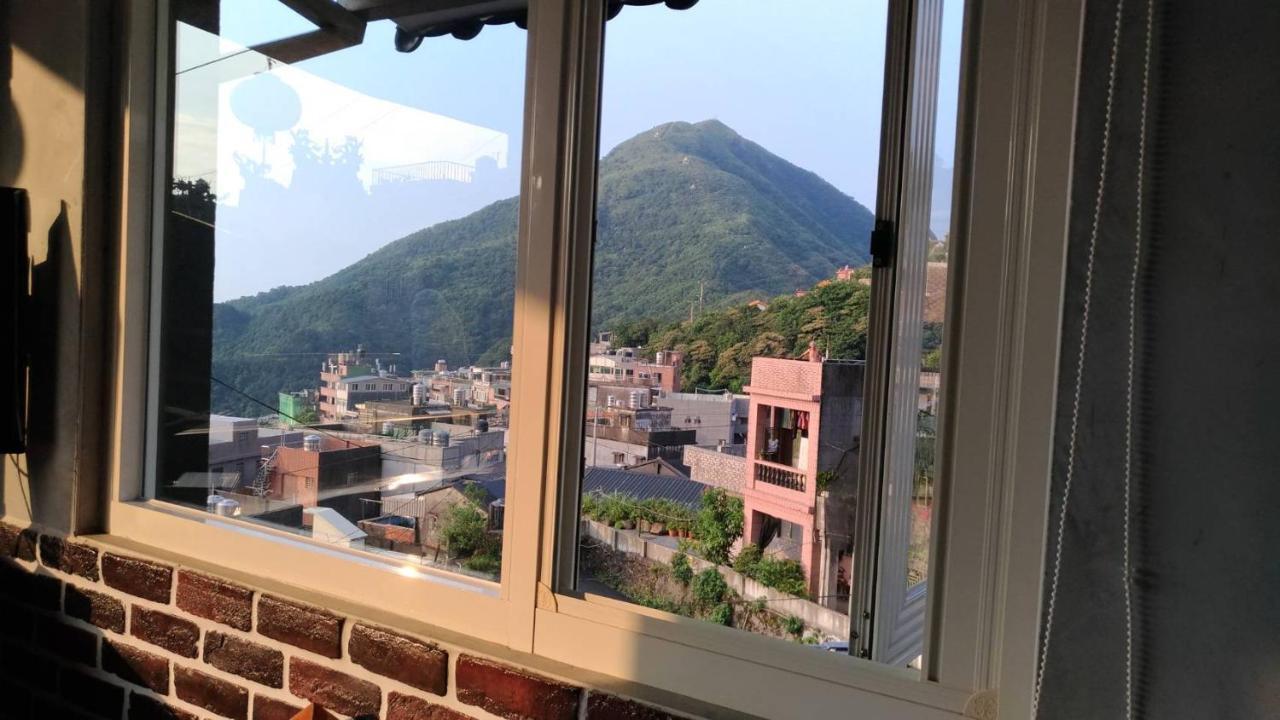 九份山海灣民宿 I 近老街 L 海景檜木房 Esterno foto